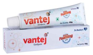 Vantej toothpaste uses in hindi वैंटेज टूथपेस्ट उपयोग लाभ कीमत सावधानी